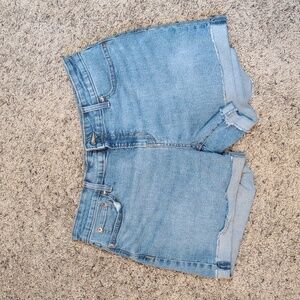 Denizen from Levi's STRETCH Mid Rise Shortie Shorts W29 Size 8